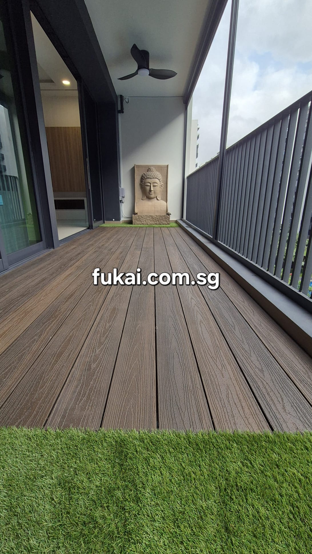 Walnut Composite Decking (Installation Available)